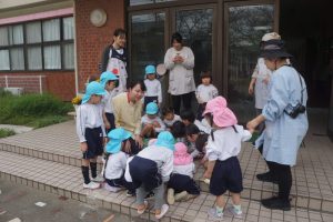 そして羽ばたきの時・・・の様子