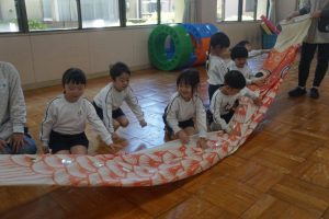 鱗キラキラ☆だねの様子
