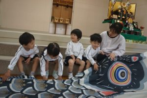 うさぎ組さん達も嬉しそう♡大きいねの様子