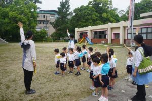 交通安全のお約束。の様子
