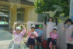 きゃべつ組さんありがとうございました！の様子
