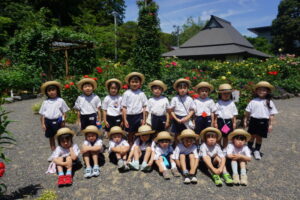 みんなで記念撮影📷✨の様子
