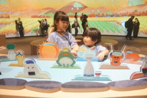 オカゲサマおんせん♪どんなオカゲサマがいるかな~の様子