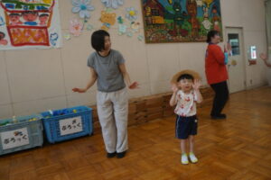元気いっぱいな声で盛り上がりましたの様子