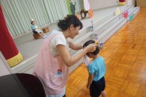 お誕生会の始まりです☆の様子