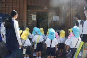 到着です！楽しみだね♪の様子